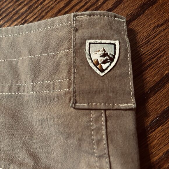 Kuhl Pants Mens 36x30 Brown Khaki Konfidant Air Gusseted Vented 9-Pocket Hiking - Picture 6 of 14